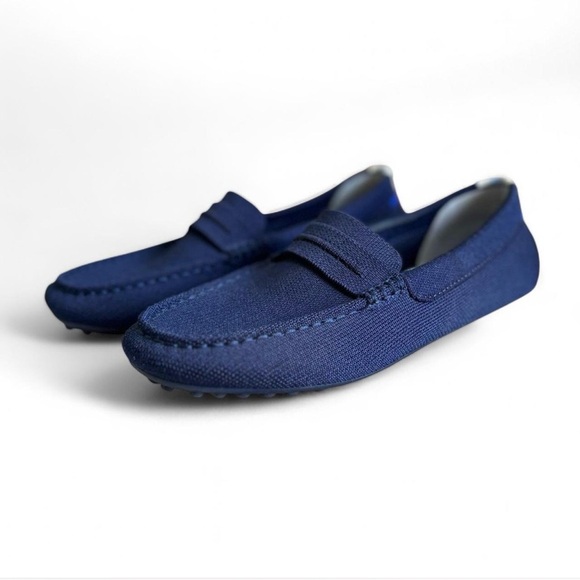NWOB Rothy's Navy Blue Driving Loafers Slip-on Woman's Size 8.5* - Picture 4 of 8